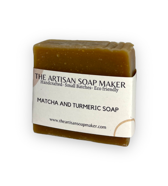 Matcha and Turmeric Soap